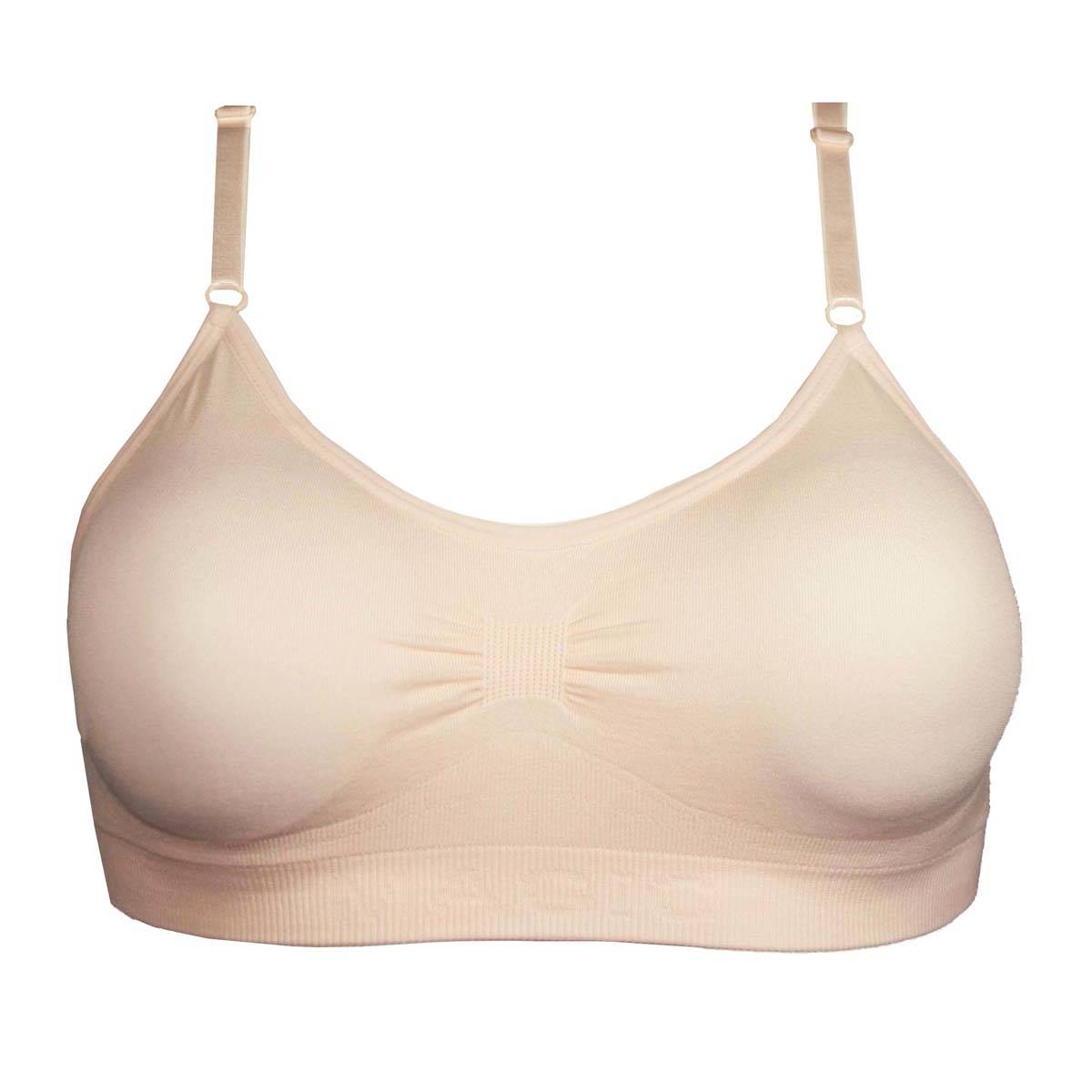 brassiere nike beige