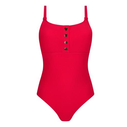 Maillot de bain pour prothèses Chile rouge OP Amoena