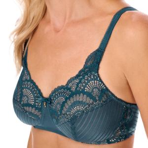 Soutien gorge sans armatures Karolina bleu canard Amoena