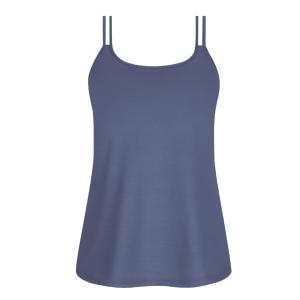 Valletta Top avec brassière intégrée bleu indigo Amoena