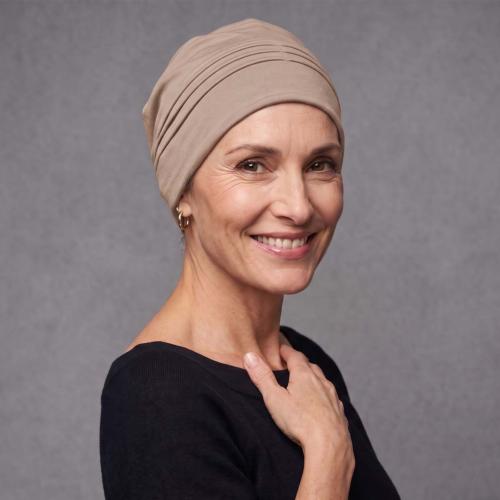 Bonnet chimio Linette Bambou : Confort absolu - Autrement Belle