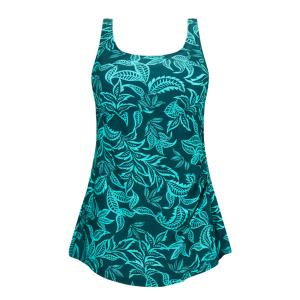 Robe de bain post-opératoire Salerno - Tropical jade - Amoena