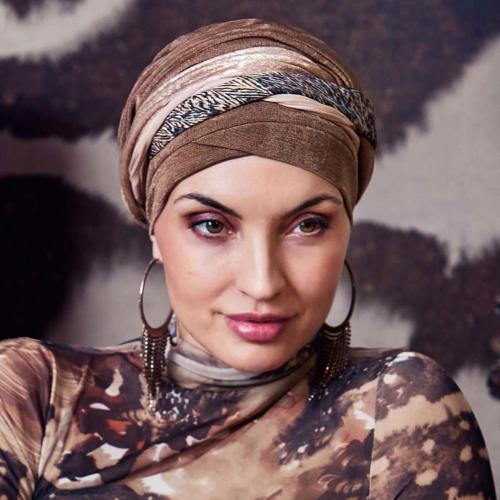 Turban chimio confort La Perla Boho Spirit - Christine Headwear