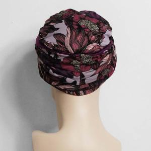 Turban chimio Lucie multicolore bambou : L'iconique volume et imprimés exclusifs - Autrement Belle