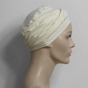 Turban chimio Lucie uni bambou Autrement Belle : L'iconique volume torsadé - Autrement belle
