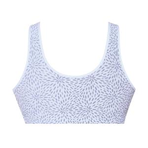 Brassière postopératoire bleue en coton Hazel Anita