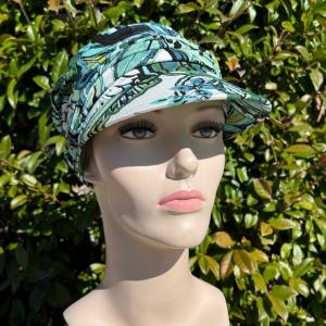 Casquette chimio heda sun imprimé Gisela Mayer