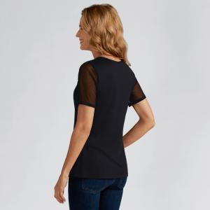 Lace T-Shirt avec brassière intégrée Amoena