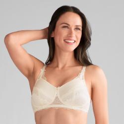 Soutien-gorge Aurélie sans armatures ivoire Amoena
