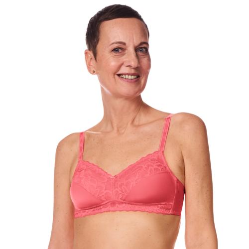 Soutien gorge sans armatures Glenda rose Amoena