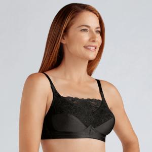 Soutien-gorge sans armatures Isabel noir Amoena