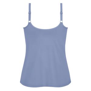 Valletta Top avec brassière intégrée bleu denim Amoena