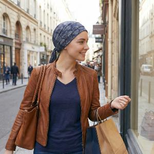 Foulard Chimio Préformé Georgia - 100% Coton - Volume & Douceur