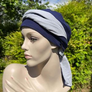 Foulard Chimio Savannah - Mousseline de Coton Bicolore & Réversible