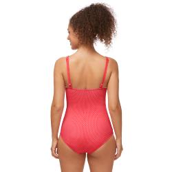 Maillot de bain une pièce Romantic down rouge Amoena