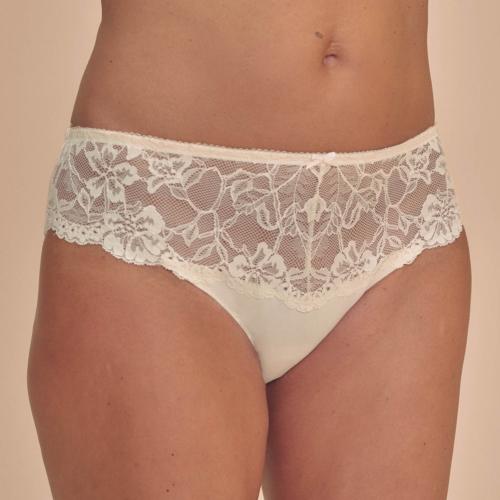 Slip Floria - Amoena (Dentelle Coton Ivoire)