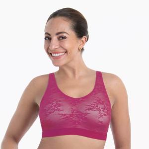 Soutien-gorge Essentials Lace Rose bonbon – Confort & Maintien Prothèse