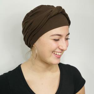 Turban en bambou Lucie uni Autrement Belle