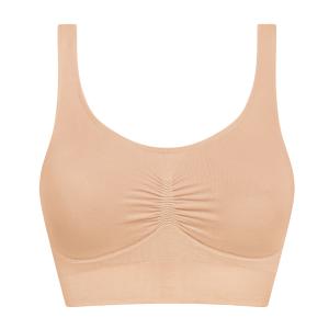 Brassière Becky sans armatures coton bio blush Amoena