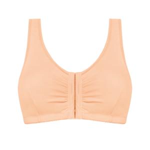 Brassière postopératoire Fleur en coton sable Amoena