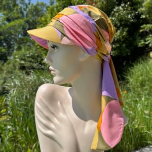Casquette chimio Nola Sun imprime Gisela Mayer