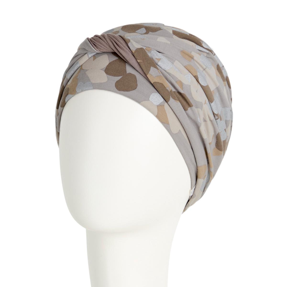 Turban chimio Lotus bambou multicolore Christine Headwear - Autrement Belle