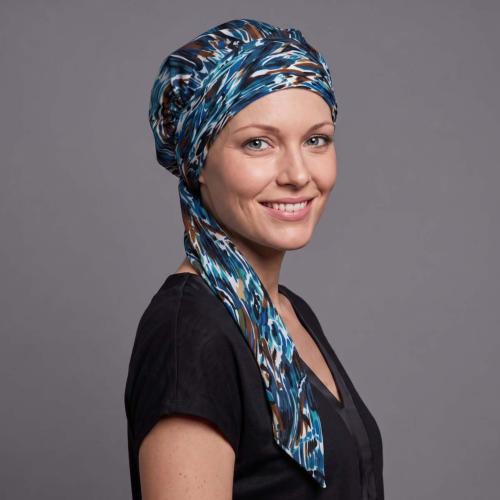 Foulard Préformé Charlotte - 100% Viscose & Doublure Coton - Fluidité & Volume
