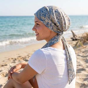 Foulard bandana prénoué été Lolita coton Autrement Belle