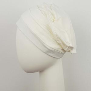 Turban Ample Sonate MTM - Taille Standard (57 cm) : Jersey de Bambou et Surpiqûres