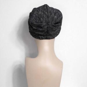 Bonnet Turban chimio Lila hiver : Laine Fine & Doublure Bambou - Autrement Belle