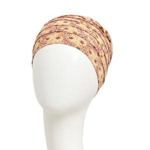Bonnet chimio Yoga bambou multicolore Christine Headwear