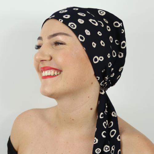 Foulard bandana prénoué été Lolita multicolore Autrement Belle