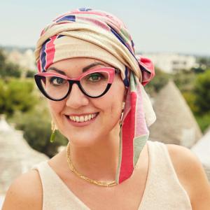 Foulard chimio Béatrice lin Christine Headwear