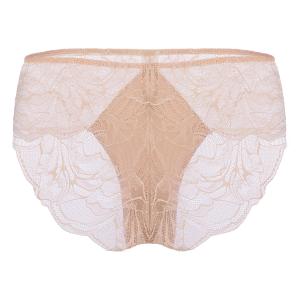 Panty en dentelle Valse latte Megami