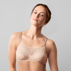 Soutien-gorge pour prothèses sans armatures Alina rose Amoena