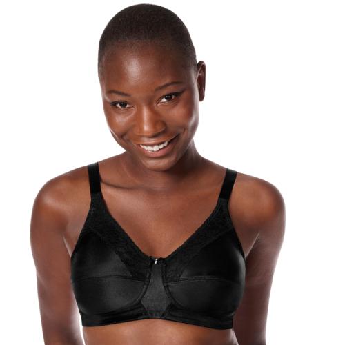 Soutien gorge pour prothèses sans armatures Nancy noir Amoena