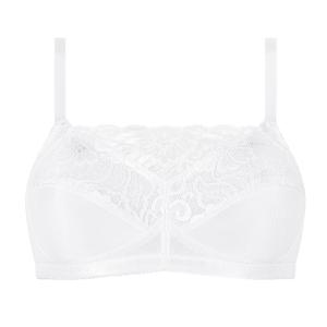 Soutien-gorge sans armatures Isabel blanc Amoena