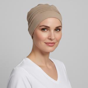 Bonnet chimio Linette Bambou : Confort absolu - Autrement Belle