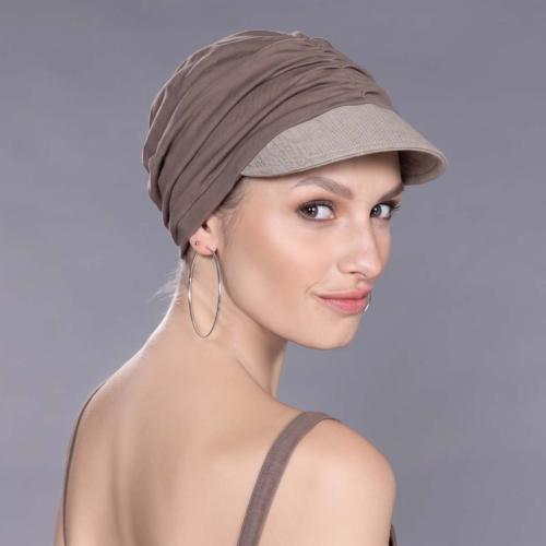 Casquette Chimio en Bambou Akiko Ellen Wille : Prêt-à-Enfiler & Visière Lin