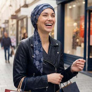 Foulard Chimio Préformé Georgia - 100% Coton - Volume & Douceur