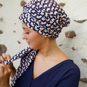 Foulard Préformé Georgia Autrement Belle - Finition Soie & Doublure Coton - Éclat & Volume