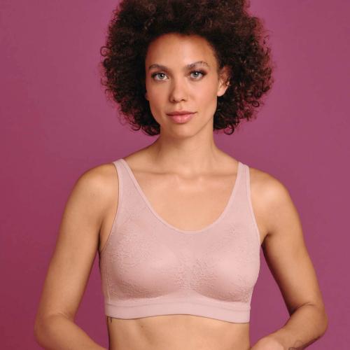Soutien-gorge Essentials Lace Bois de rose – Confort & Maintien Prothèse