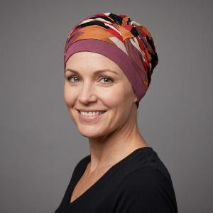 Turban Vintage Navajo Ellen Wille : Jersey Froncé et Doublure Bambou