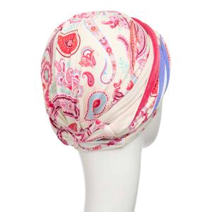 Turban chimio Confort Noya Christine Headwear : Bambou Caretech® et Volume Torsadé