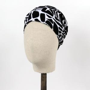 Bonnet chimio Léa multicolore en bambou Autrement Belle