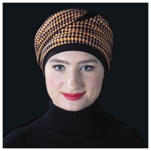 Foulard chimio à nouer en bambou Nadia MM Paris