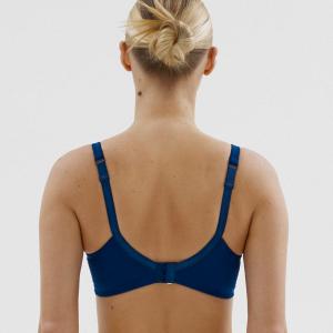 Soutien-gorge pour prothèses sans armatures Valse bleu Megami