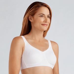 Soutien-gorge sans armatures Mona blanc Amoena