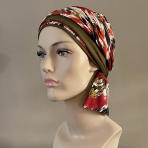 Turban chimio Set Alma imprimé Gisela Mayer