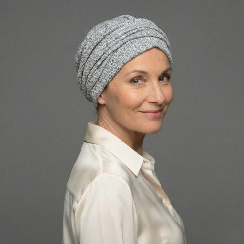 Bonnet Turban Hiver Confort - Modèle Lila - Laine Fine & Doublure Bambou